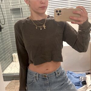 Brandy waffle long sleeve